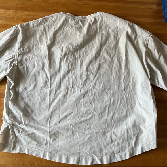 COS Oversized White T-Shirt – Organic Cotton, Women’s Size Small - Picture 6 of 9